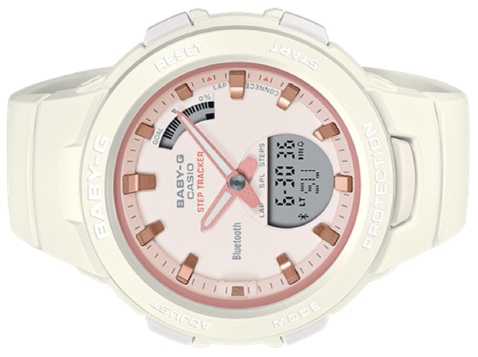 Casio Baby-G BSA-B100CS-7A G-Squad Smartphone Link Watch For Women-Watch Portal Philippines