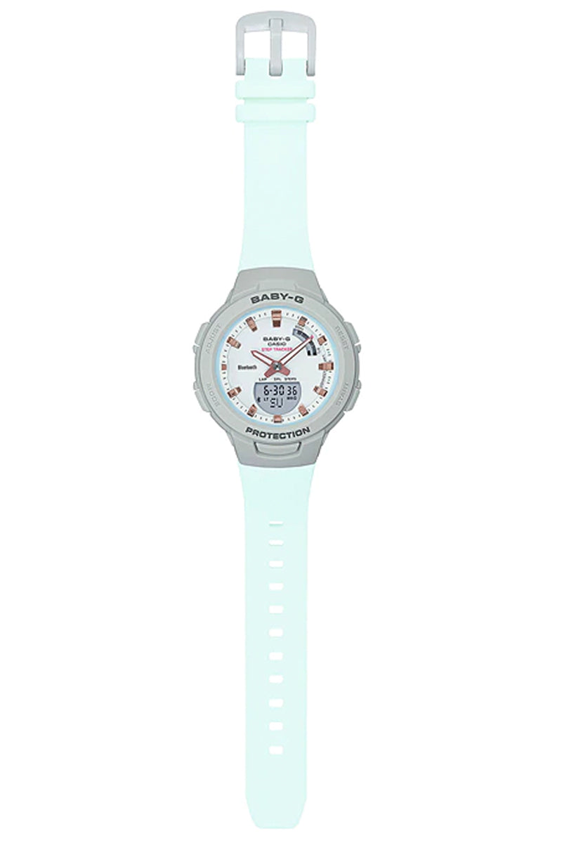 Casio Baby-g BSA-B100MC-8A Bluetooth Digital Analog Rubber Strap Watch For Women-Watch Portal Philippines