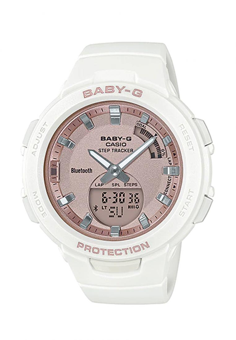 Casio Baby-g BSA-B100MF-7A Bluetooth Digital Analog Rubber Strap Watch For Women-Watch Portal Philippines