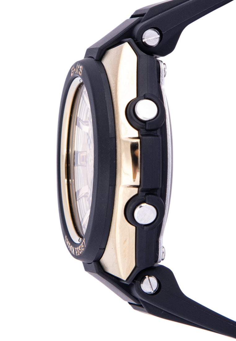 Casio Baby-g MSG-400G-1A2 Solar Digital Analog Rubber Strap Watch For Women-Watch Portal Philippines