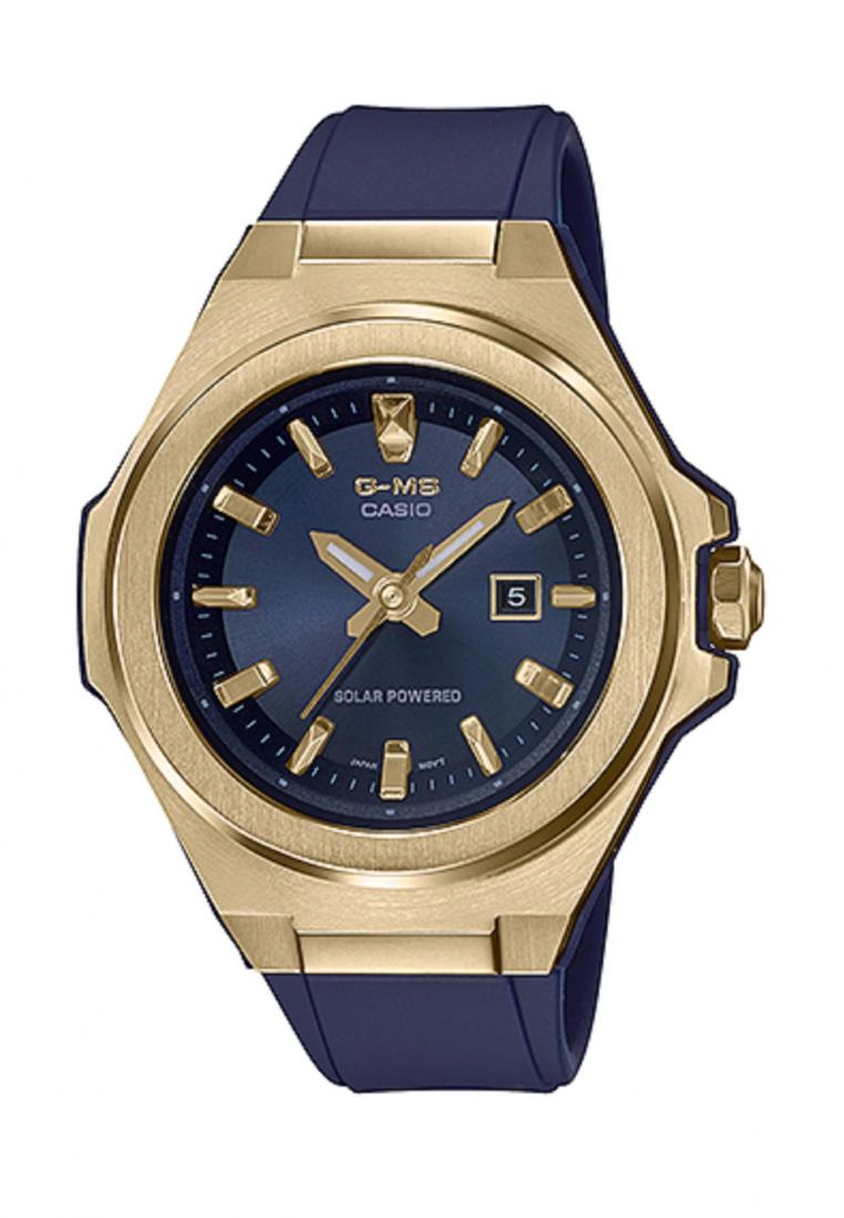 Casio Baby-g MSG-S500G-2A Solar Analog Rubber Strap Watch For Women-Watch Portal Philippines