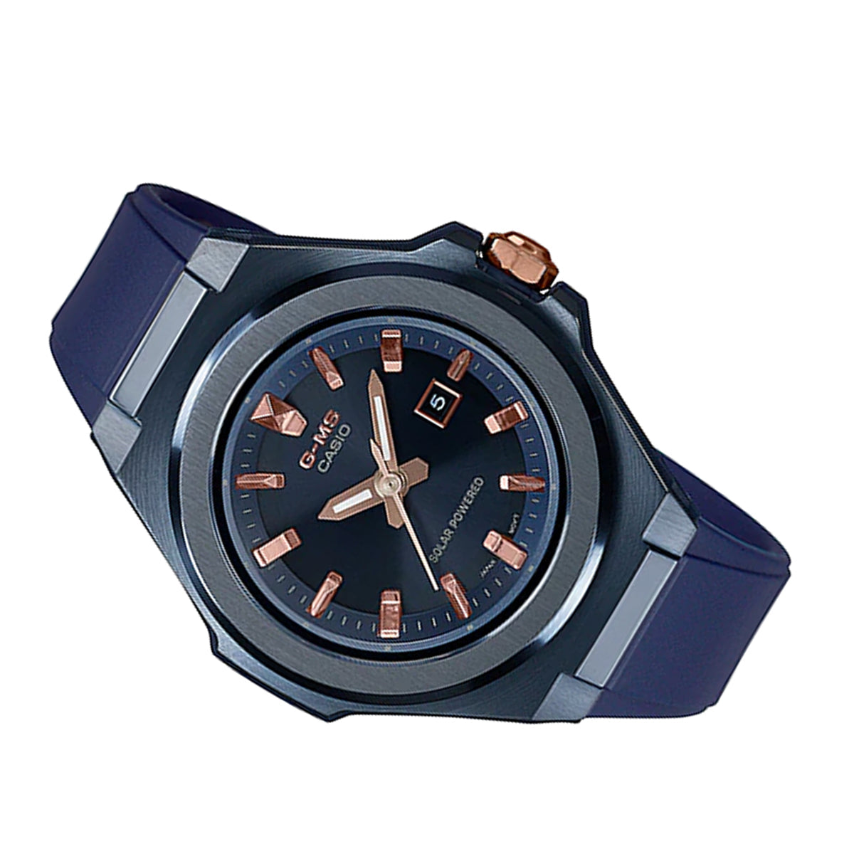 Casio Baby-g MSG-S500G-2A2 Solar Analog Rubber Strap Watch For Women-Watch Portal Philippines