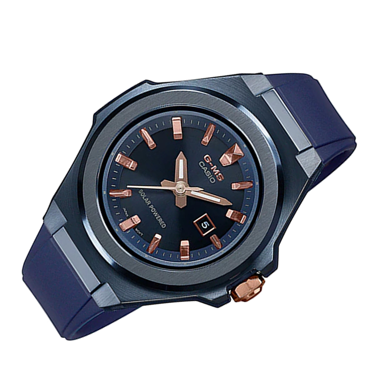 Casio Baby-g MSG-S500G-2A2 Solar Analog Rubber Strap Watch For Women-Watch Portal Philippines