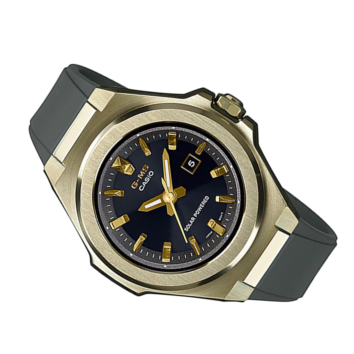 Casio Baby-g MSG-S500G-3A Solar Analog Rubber Strap Watch For Women-Watch Portal Philippines