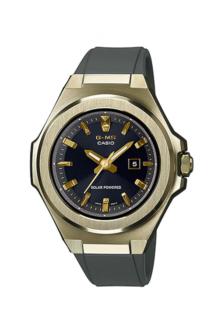 Casio Baby-g MSG-S500G-3A Solar Analog Rubber Strap Watch For Women-Watch Portal Philippines