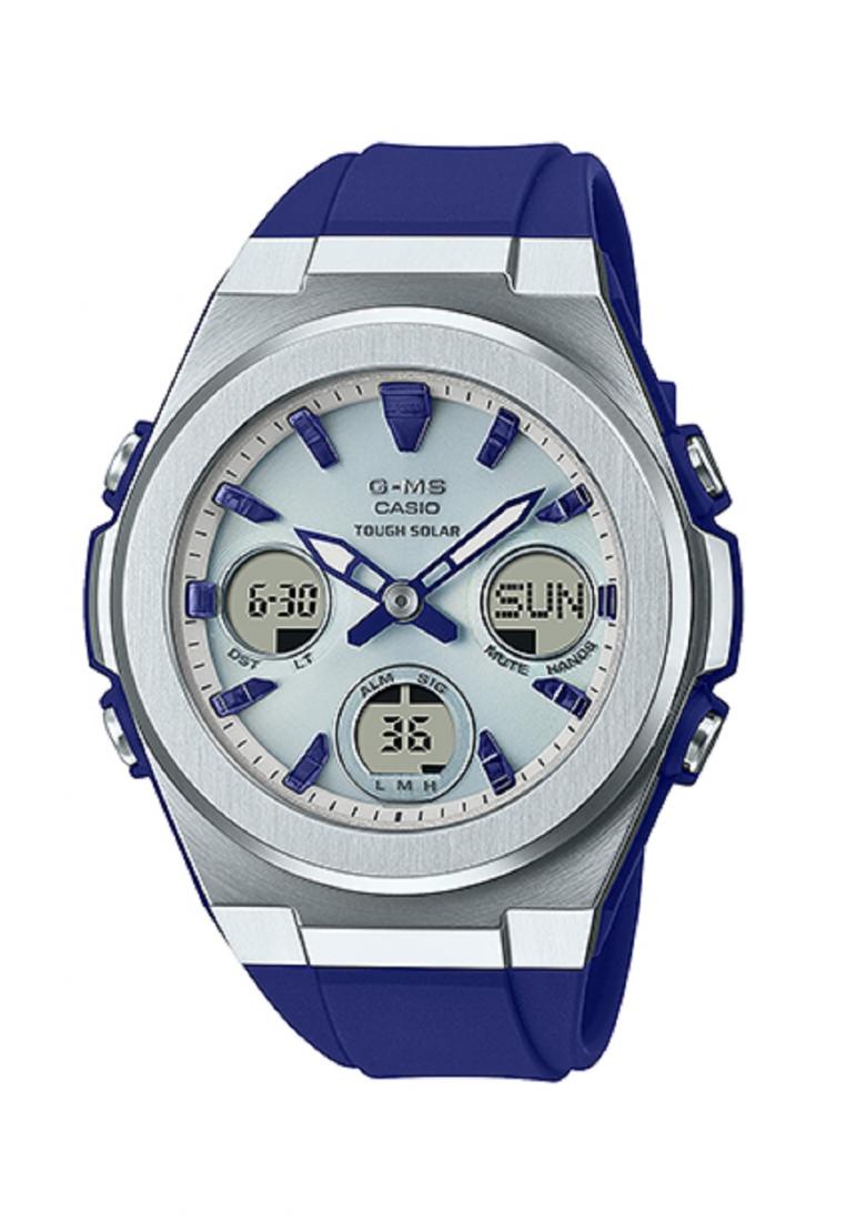 Casio Baby-g MSG-S600-2A Solar Digital Analog Rubber Strap Watch For Women-Watch Portal Philippines