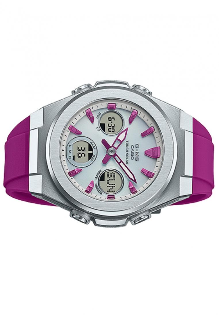 Casio Baby-g MSG-S600-4A Solar Digital Analog Rubber Strap Watch For Women-Watch Portal Philippines