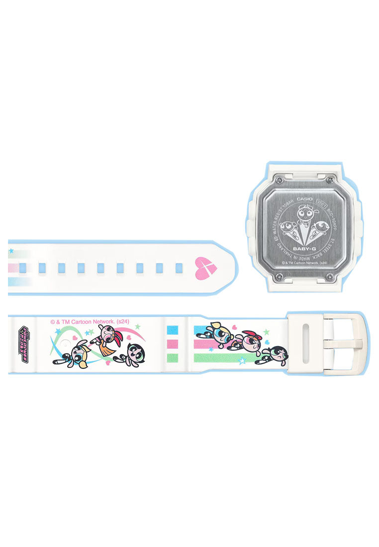 Casio Baby-g PLUS BGD-10KPP-7DR The Powerpuff Girl Series Digital Rubber Strap Watch for Women-Watch Portal Philippines