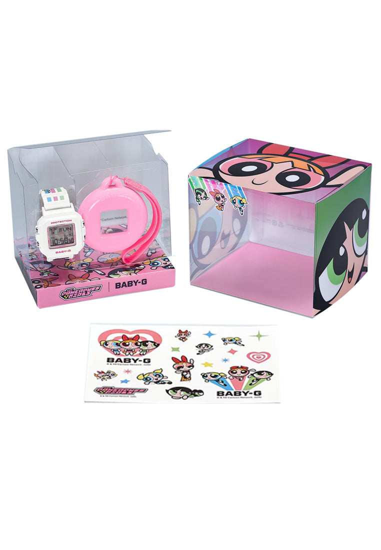 Casio Baby-g PLUS BGD-10KPP-7DR The Powerpuff Girl Series Digital Rubber Strap Watch for Women-Watch Portal Philippines