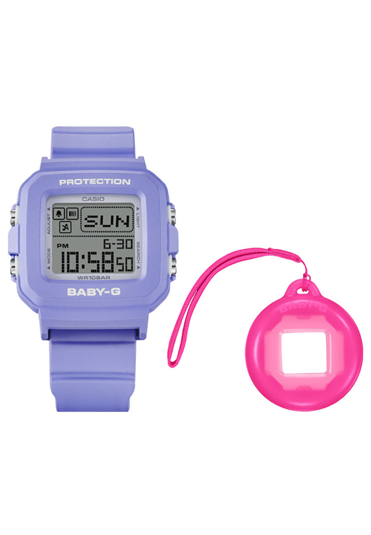 Casio Baby-g + PLUS Series BGD-10K-6DR Digital Rubber Strap Watch for Women-Watch Portal Philippines