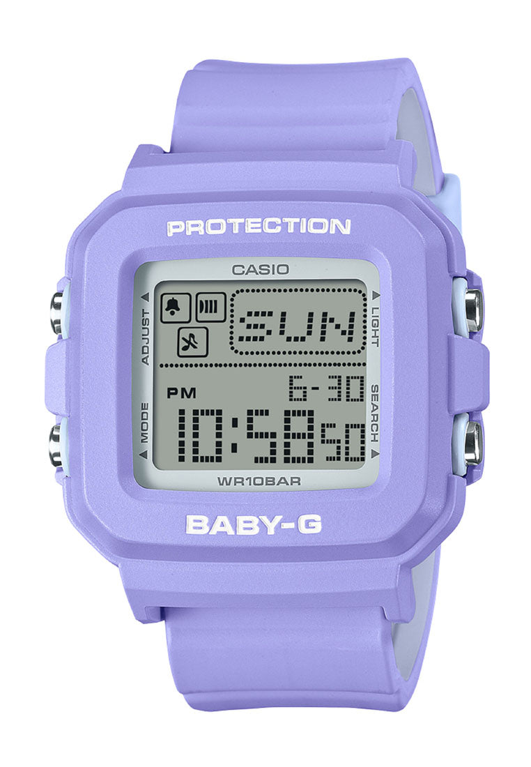 Casio Baby-g + PLUS Series BGD-10K-6DR Digital Rubber Strap Watch for Women-Watch Portal Philippines