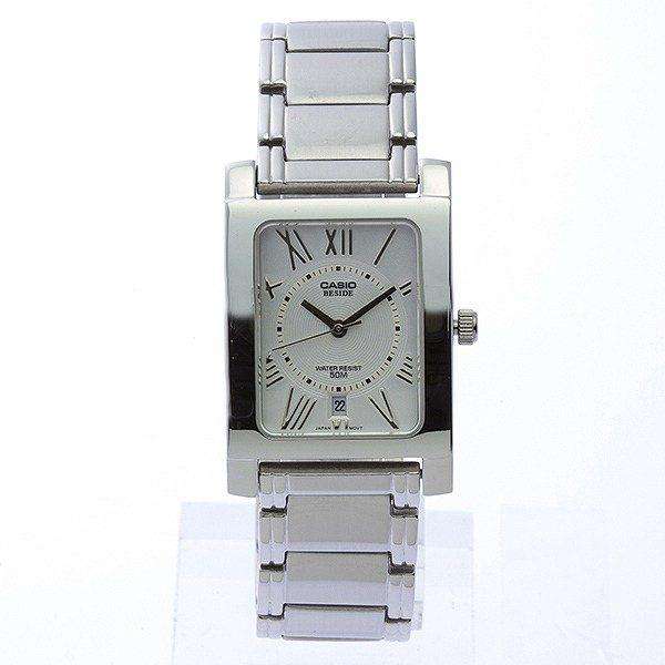 Casio BEM-100D-7A2VDF Silver Stainless Watch for Men and Women-Watch Portal Philippines