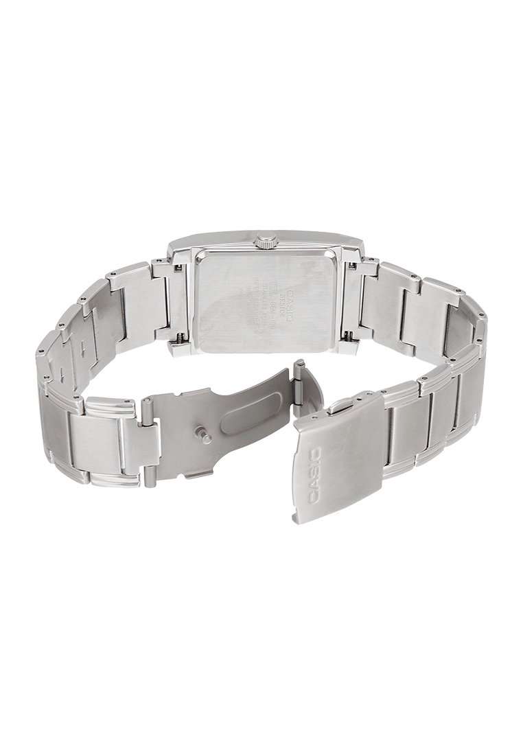 Casio BEM-100D-7A2VDF Silver Stainless Watch for Men and Women-Watch Portal Philippines