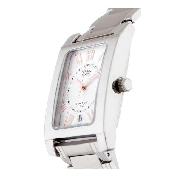 Casio BEM-100D-7A3VDF Silver Stainless Watch for Men and Women-Watch Portal Philippines