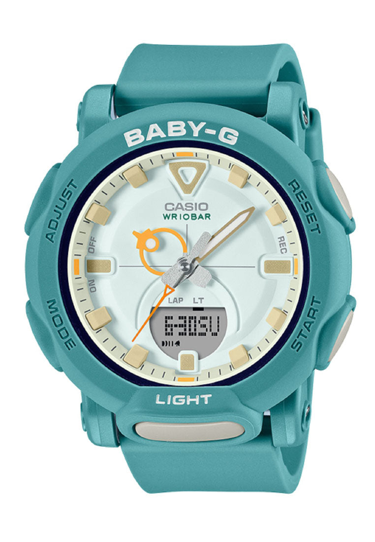 Casio BGA-310RP-3A Digital Analog Rubber Strap Watch for Women-Watch Portal Philippines
