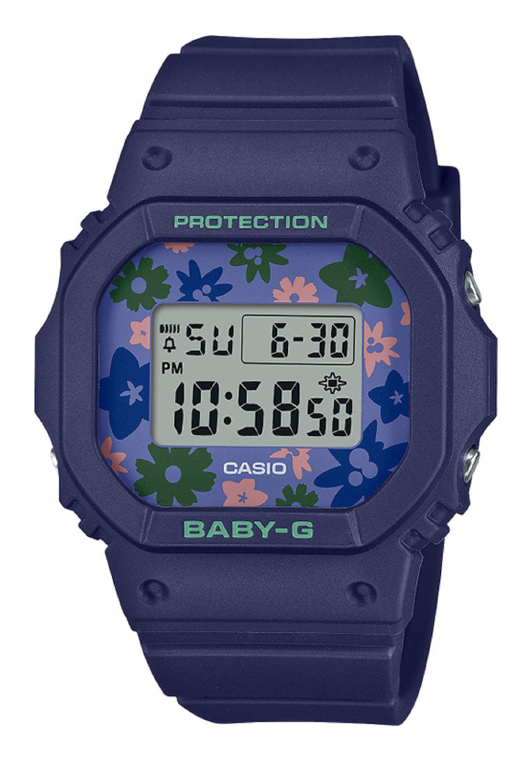 Casio BGD-565RP-2DR Digital Rubber Strap Watch for Women-Watch Portal Philippines