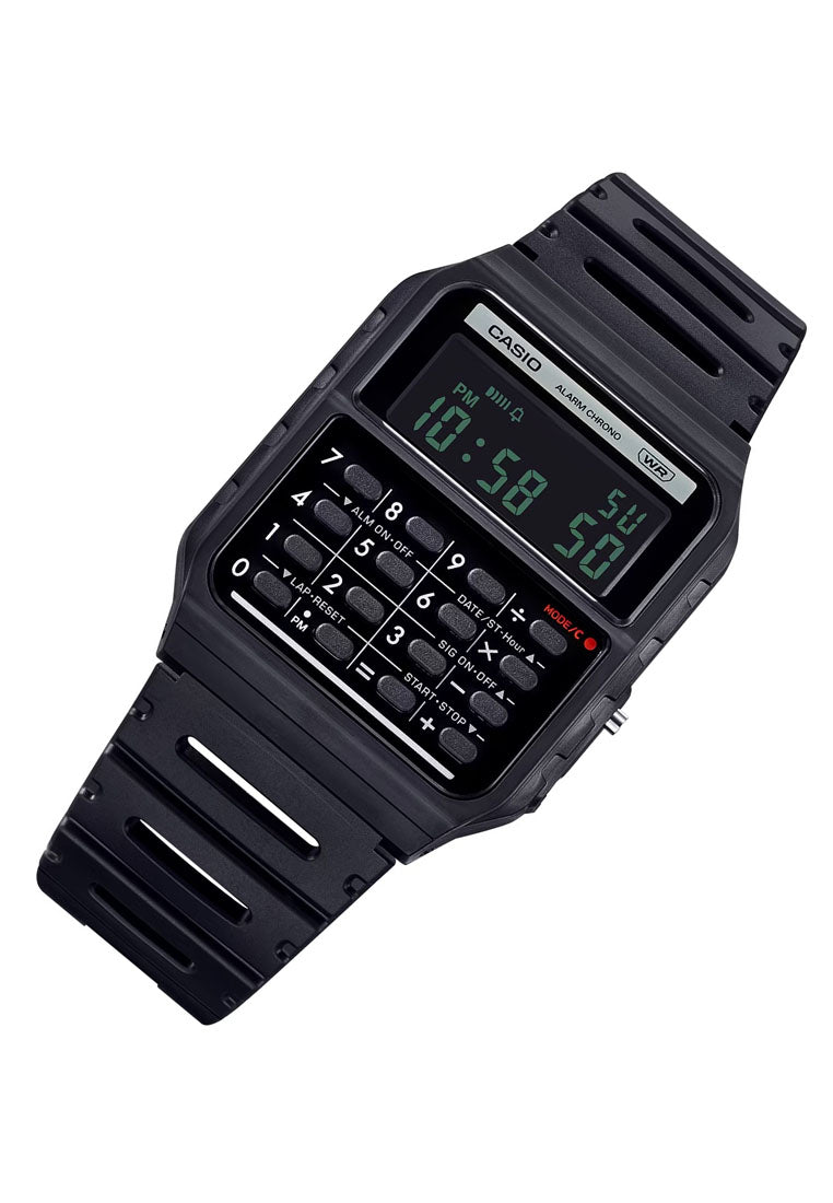 Casio CA-53WB-1B Digital Rubber Strap Calculator Watch For Men-Watch Portal Philippines