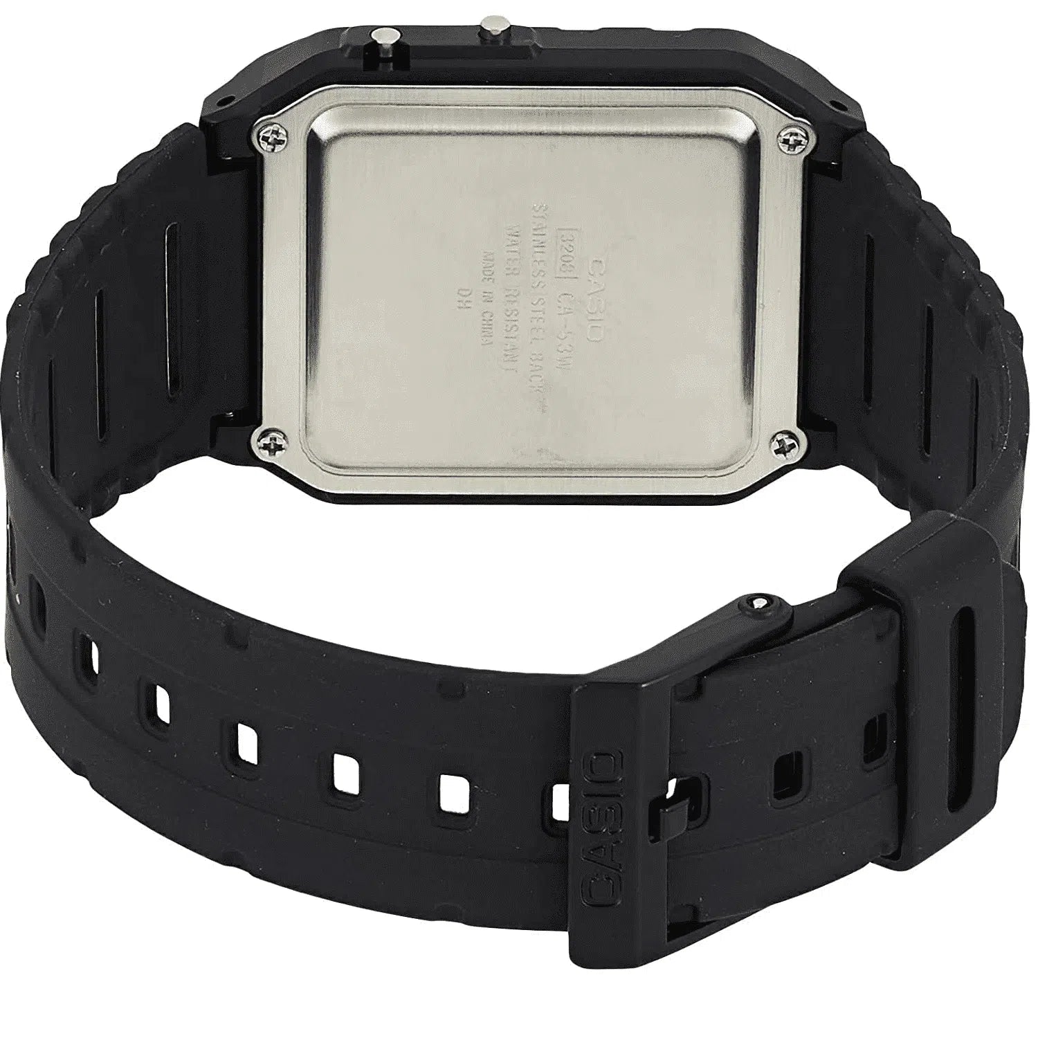 Casio CA-53WF-1B Black Calculator Resin Watch for Men and Women-Watch Portal Philippines