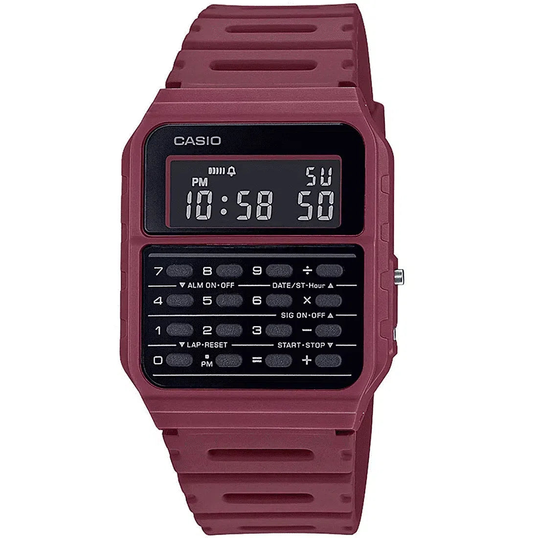 Casio CA-53WF-4B Calculator Resin Watch for Men and Women-Watch Portal Philippines