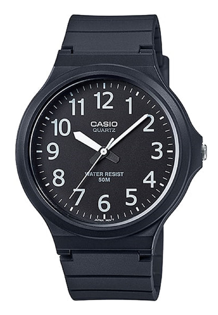 Casio Couple Watch COUPLE-MW59-MW240-1B Analog Rubber Strap Watch-Watch Portal Philippines