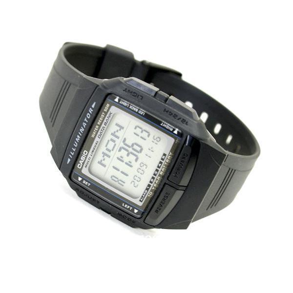 Casio DB-36-1A Black Resin Watch for Women and Men-Watch Portal Philippines