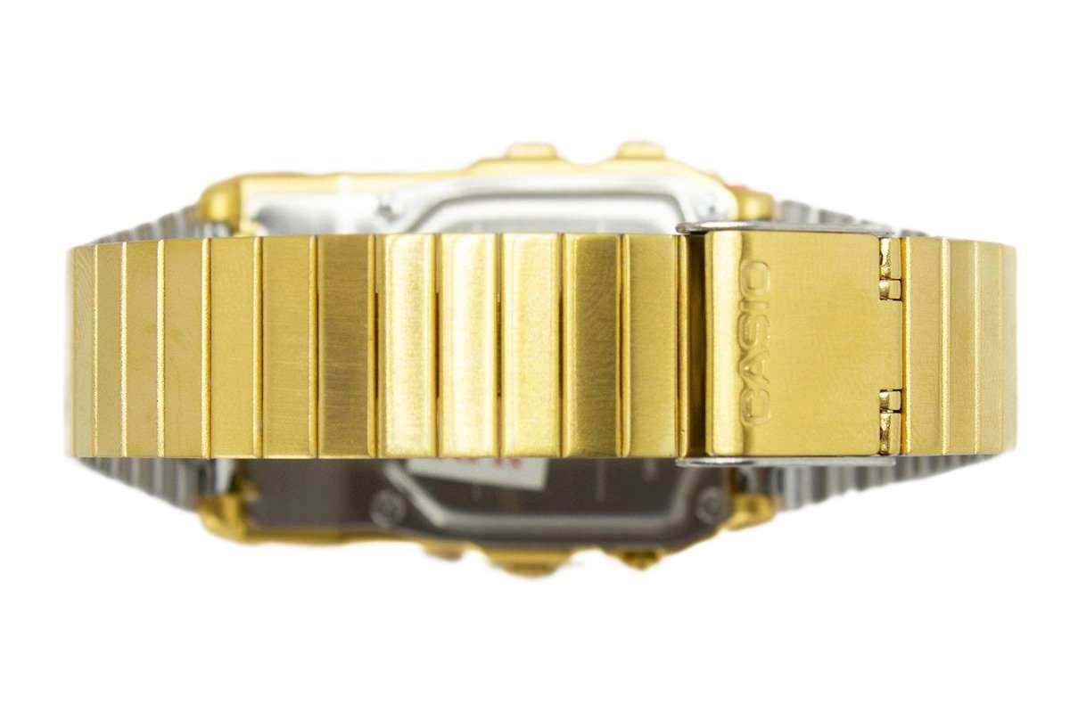 Casio DBC-611G-1DF Gold Plated Calculator Watch For Men and Women-Watch Portal Philippines