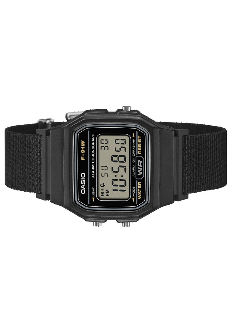 Casio Digital Nylon Strap Watch for Men F-91WF-1ADF-Watch Portal Philippines