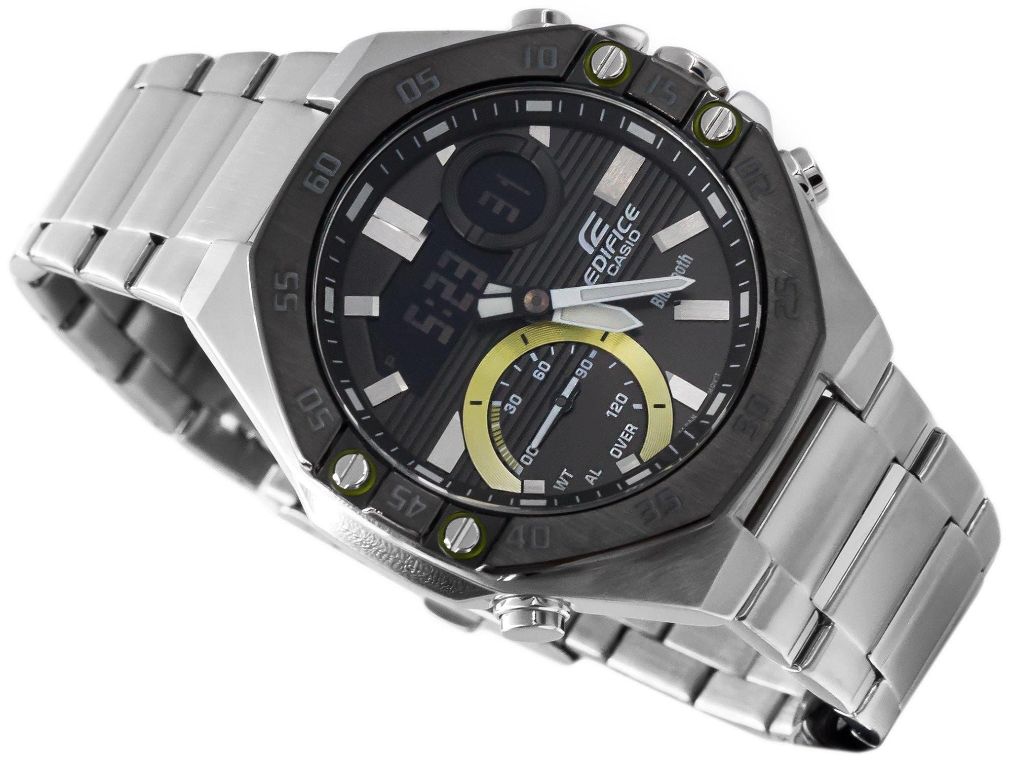 Casio Edifice ECB-10DB-1A Smartphone Link Digital Analog Watch-Watch Portal Philippines