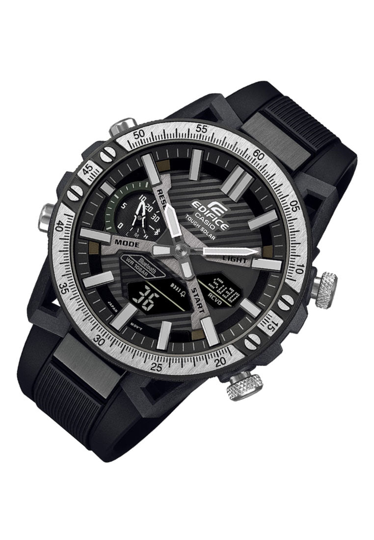 Casio Edifice ECB-2000TP-1A Automotive Toolkit Digital Analog Solar Bluetooth Watch For Men-Watch Portal Philippines