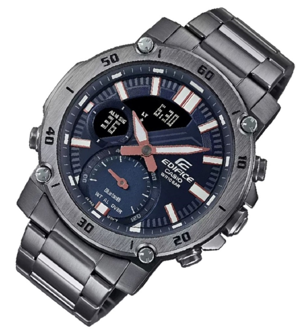 Casio Edifice ECB-20DC-1A Smartphone Link Digital Analog Watch-Watch Portal Philippines