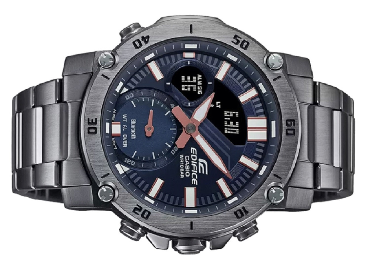 Casio Edifice ECB-20DC-1A Smartphone Link Digital Analog Watch-Watch Portal Philippines