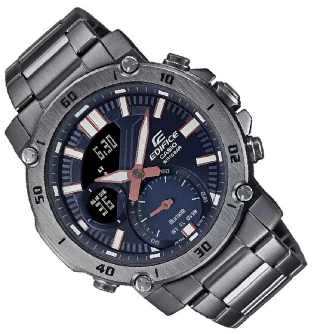 Casio Edifice ECB-20DC-1A Smartphone Link Digital Analog Watch-Watch Portal Philippines