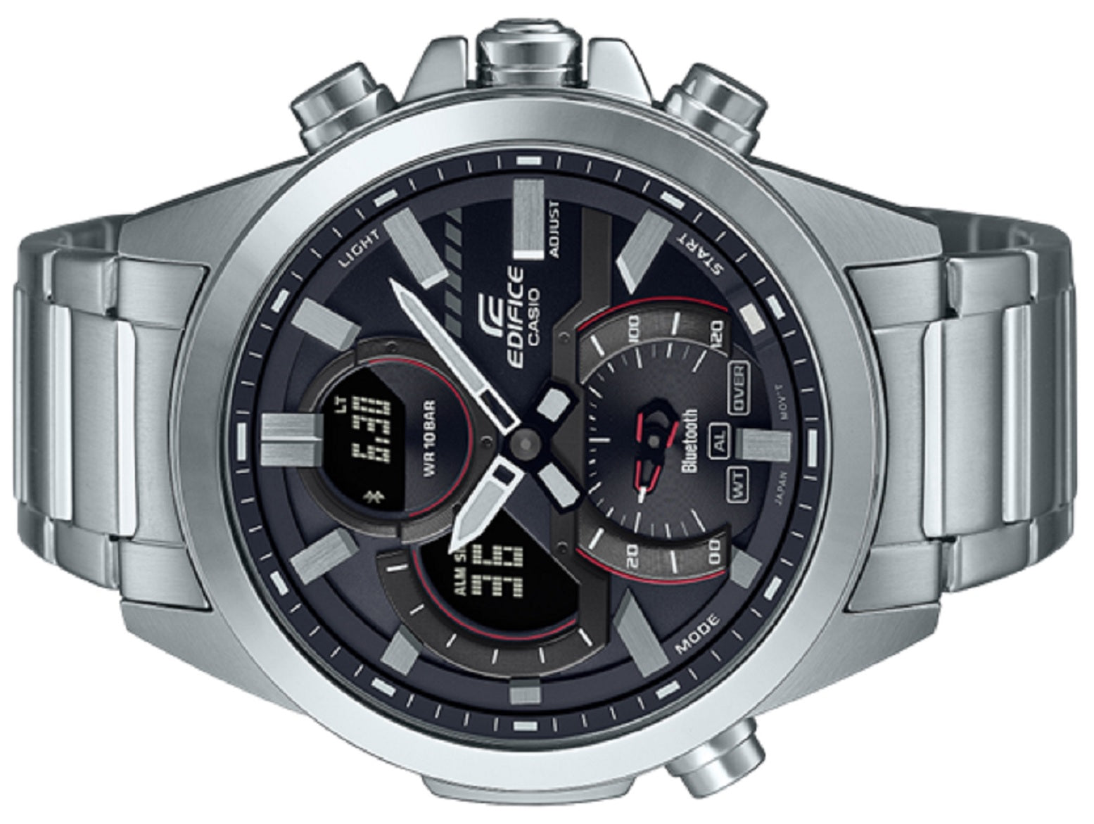 Casio Edifice ECB-30D-1A Digital Analog Bluetooth Smart Watch For Men-Watch Portal Philippines