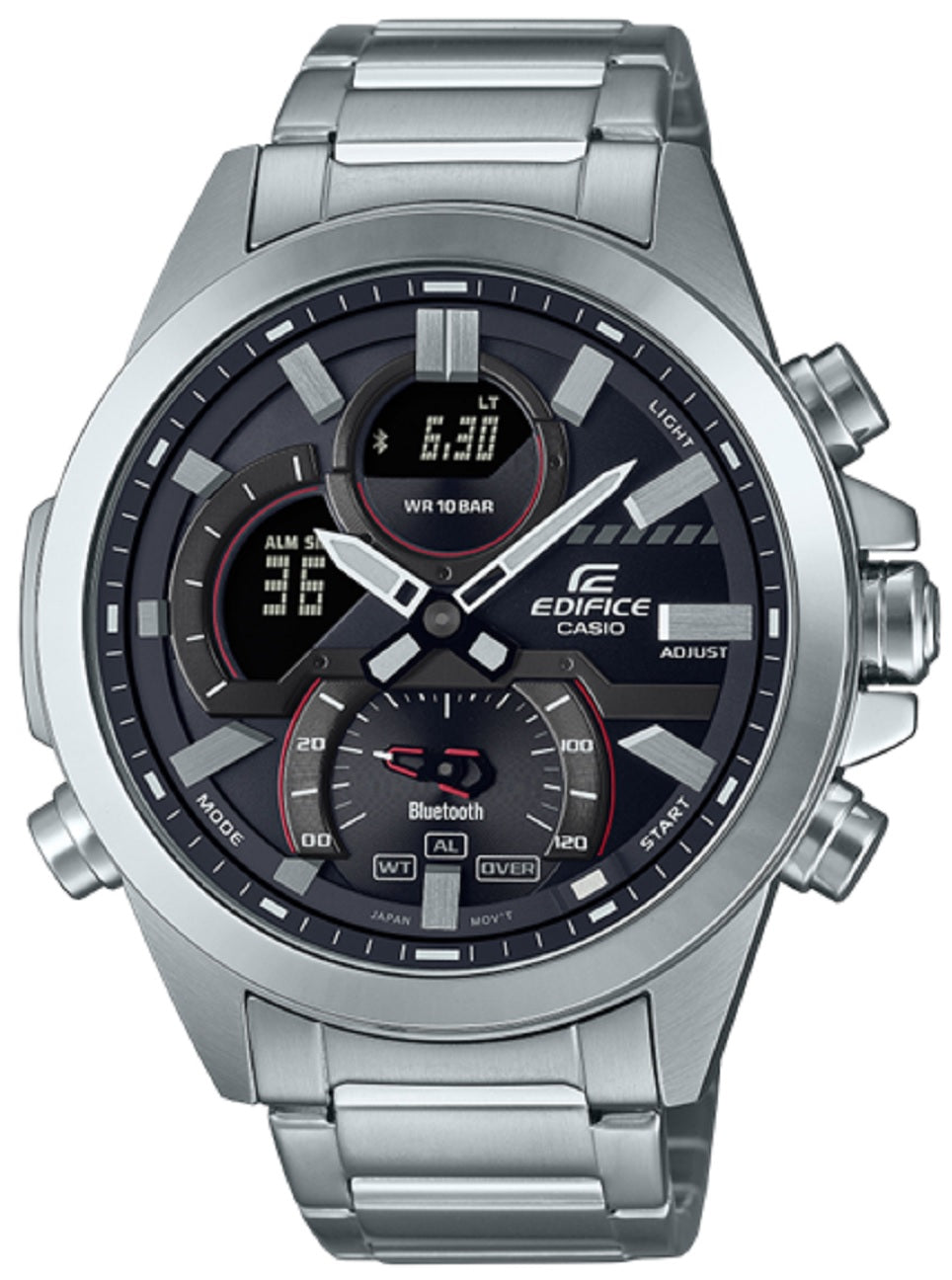 Casio Edifice ECB-30D-1A Digital Analog Bluetooth Smart Watch For Men-Watch Portal Philippines