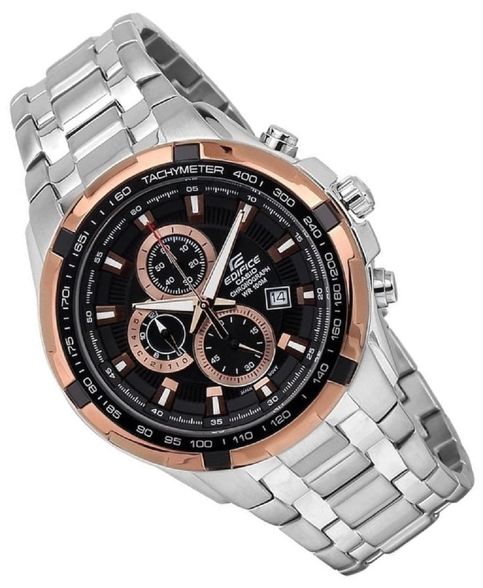 Casio Edifice EF-539D-1A5 Chronograph Stainless Steel Strap Watch For Men-Watch Portal Philippines