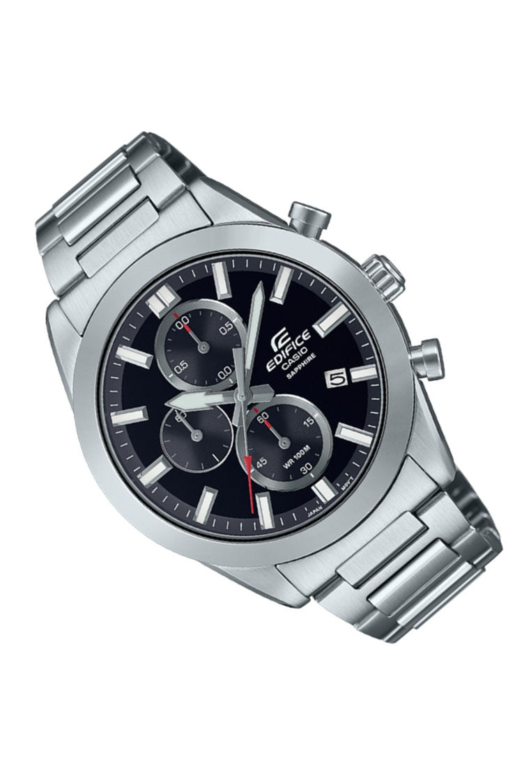 Casio Edifice EFB-710D-1A Chronograph Stainless Steel Strap Watch For Men-Watch Portal Philippines