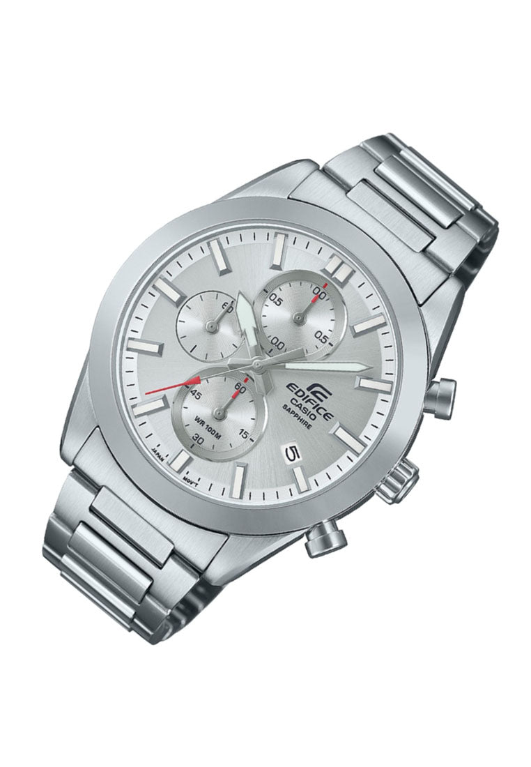 Casio Edifice EFB-710D-7A Chorograph Stainless Steel Strap Watch For Men-Watch Portal Philippines