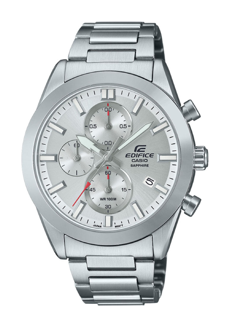 Casio Edifice EFB-710D-7A Chorograph Stainless Steel Strap Watch For Men-Watch Portal Philippines