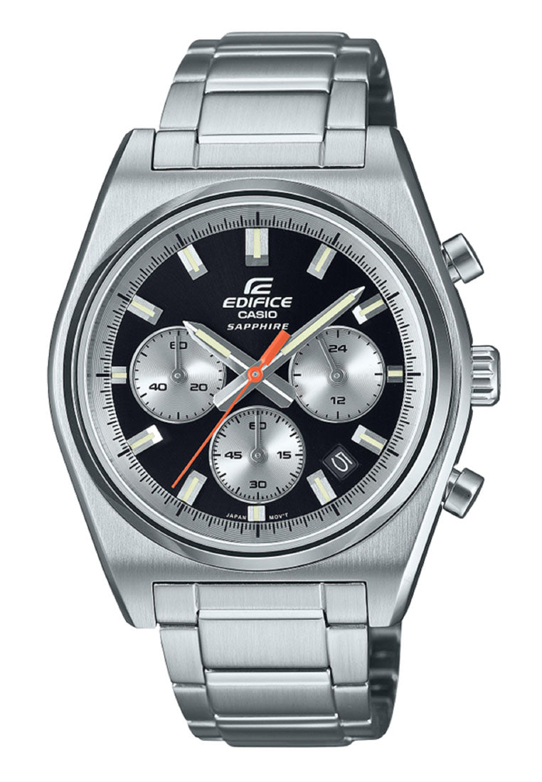 Casio Edifice EFB-730D-1A Chronograph Stainless Steel Watch for Men-Watch Portal Philippines