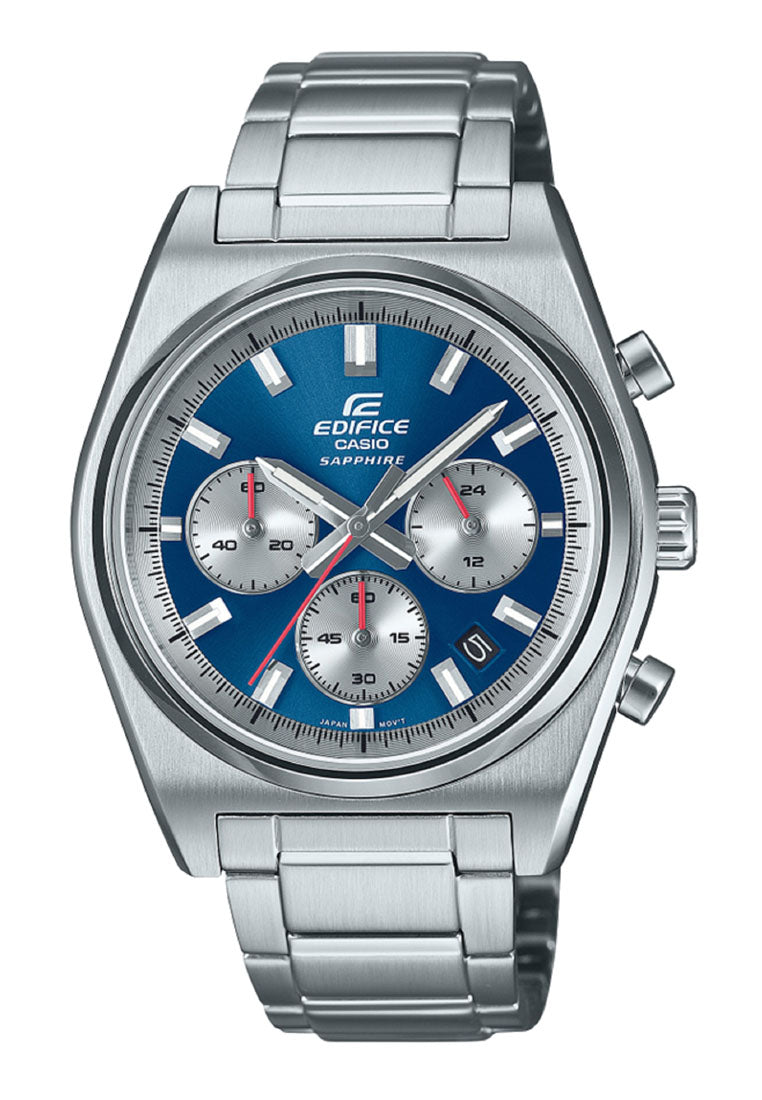 Casio Edifice EFB-730D-2A Chronograph Stainless Steel Watch for Men-Watch Portal Philippines