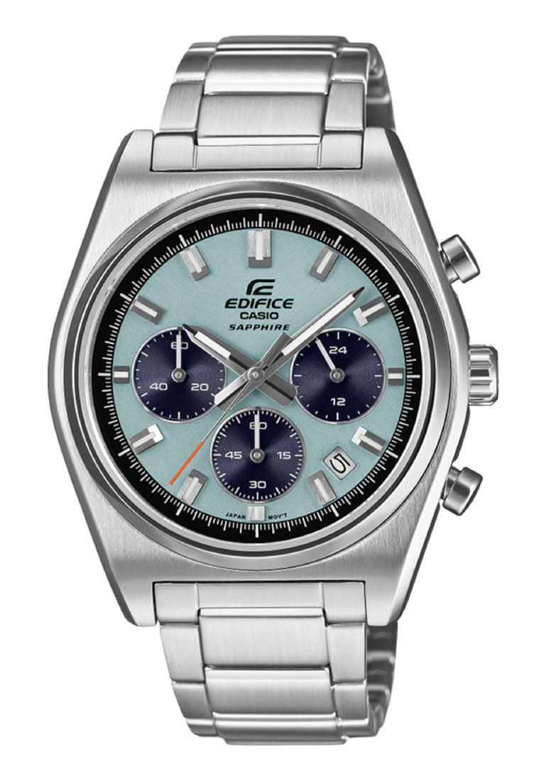 Casio Edifice EFB-730D-2B Chronograph Stainless Steel Strap Watch for Men-Watch Portal Philippines