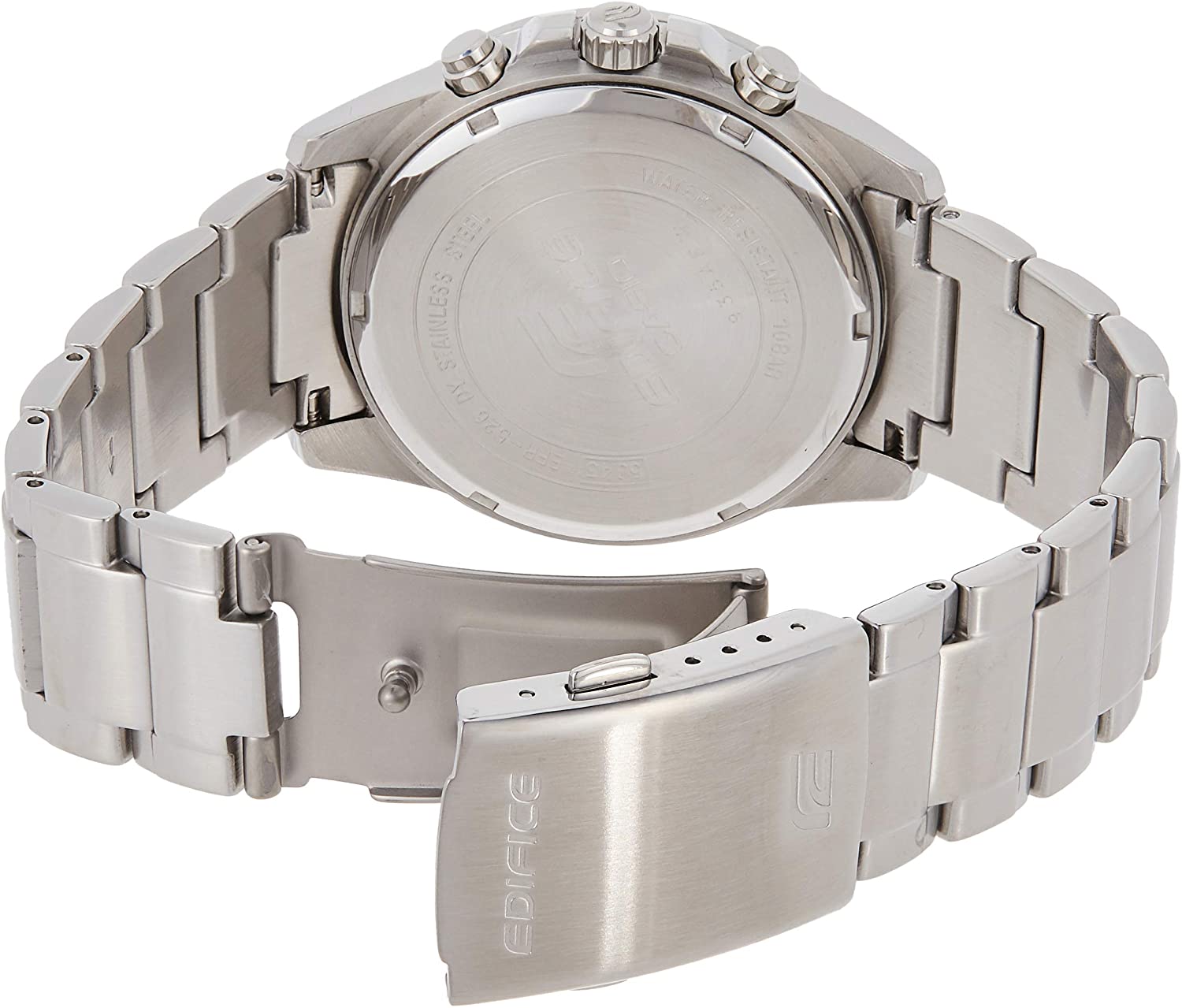 Casio Edifice EFR-526D-1A Chronograph Stainless Steel Strap Watch For Men-Watch Portal Philippines