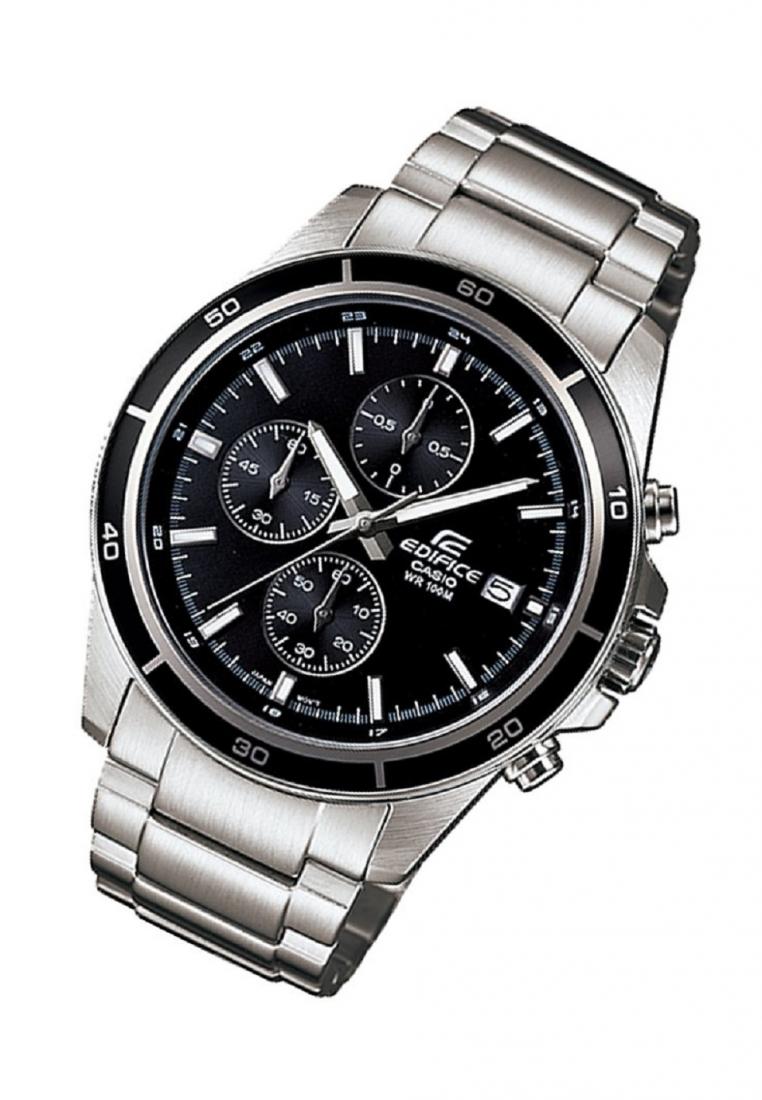 Casio Edifice EFR-526D-1A Chronograph Stainless Steel Strap Watch For Men-Watch Portal Philippines