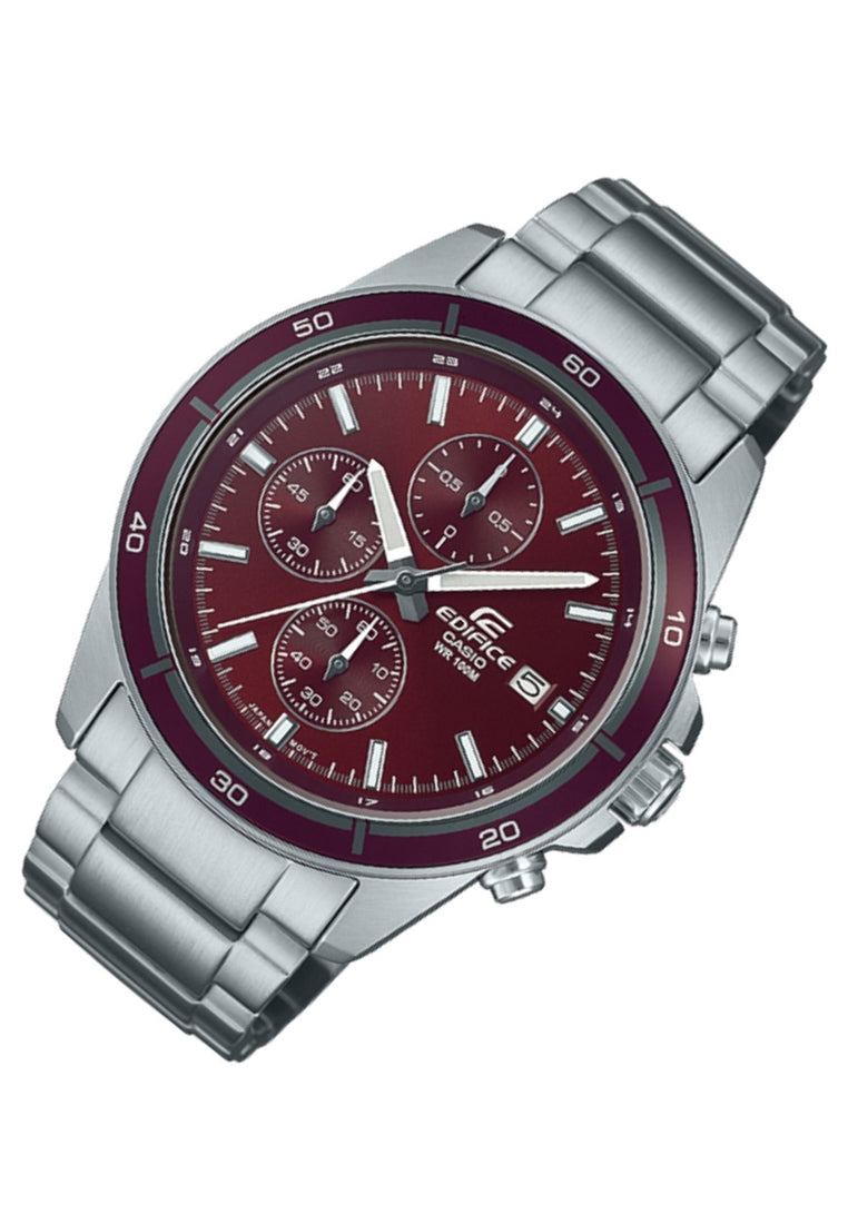 Casio Edifice EFR-526D-5C Chronograph Stainless Steel Strap Watch For Men-Watch Portal Philippines