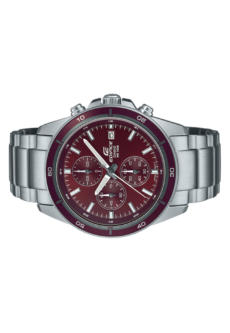 Casio Edifice EFR-526D-5C Chronograph Stainless Steel Strap Watch For Men-Watch Portal Philippines