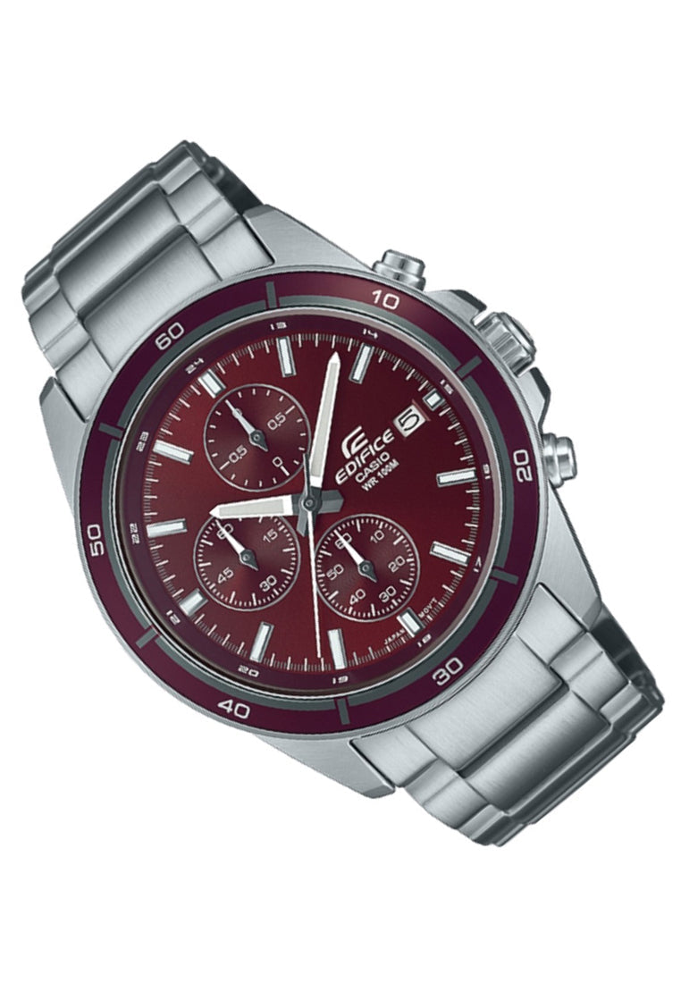 Casio Edifice EFR-526D-5C Chronograph Stainless Steel Strap Watch For Men-Watch Portal Philippines