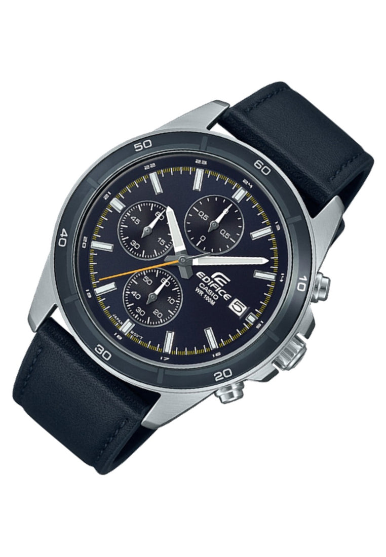 Casio Edifice EFR-526L-2C Chonograph Stainless Steel Stap Watch For Men-Watch Portal Philippines