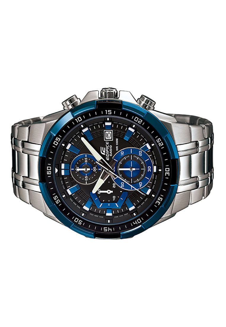 Casio Edifice EFR-539D-1A2 Digital Analog Stainless Steel Strap For Men-Watch Portal Philippines