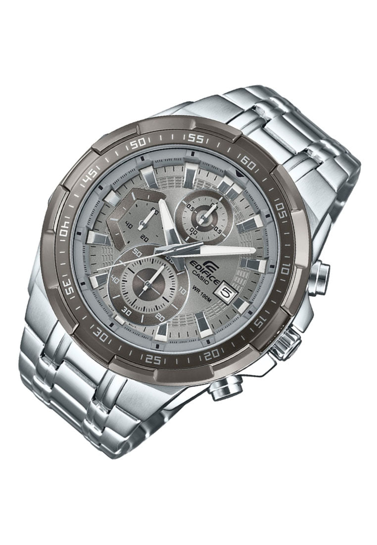 Casio Edifice EFR-539DE-8A Chronograph Stainless Steel Strap Watch for Men-Watch Portal Philippines