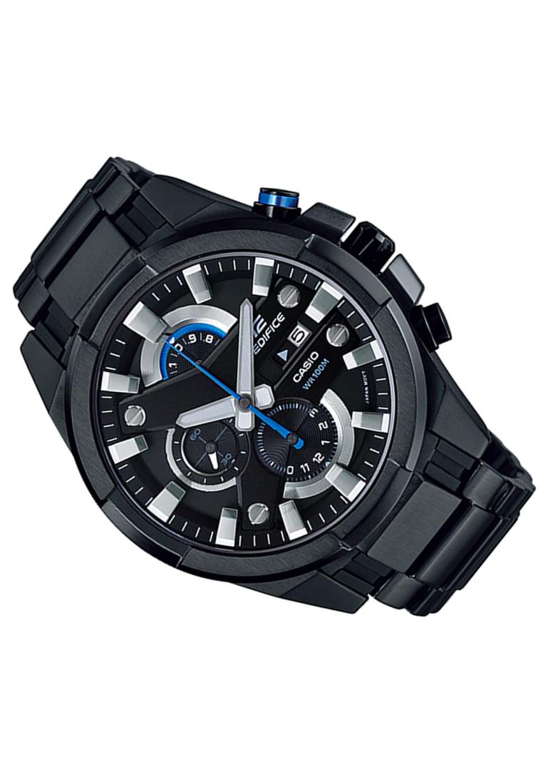 Casio Edifice EFR-540BK-1A Chronograph Stainless Steel Strap Watch For Men-Watch Portal Philippines